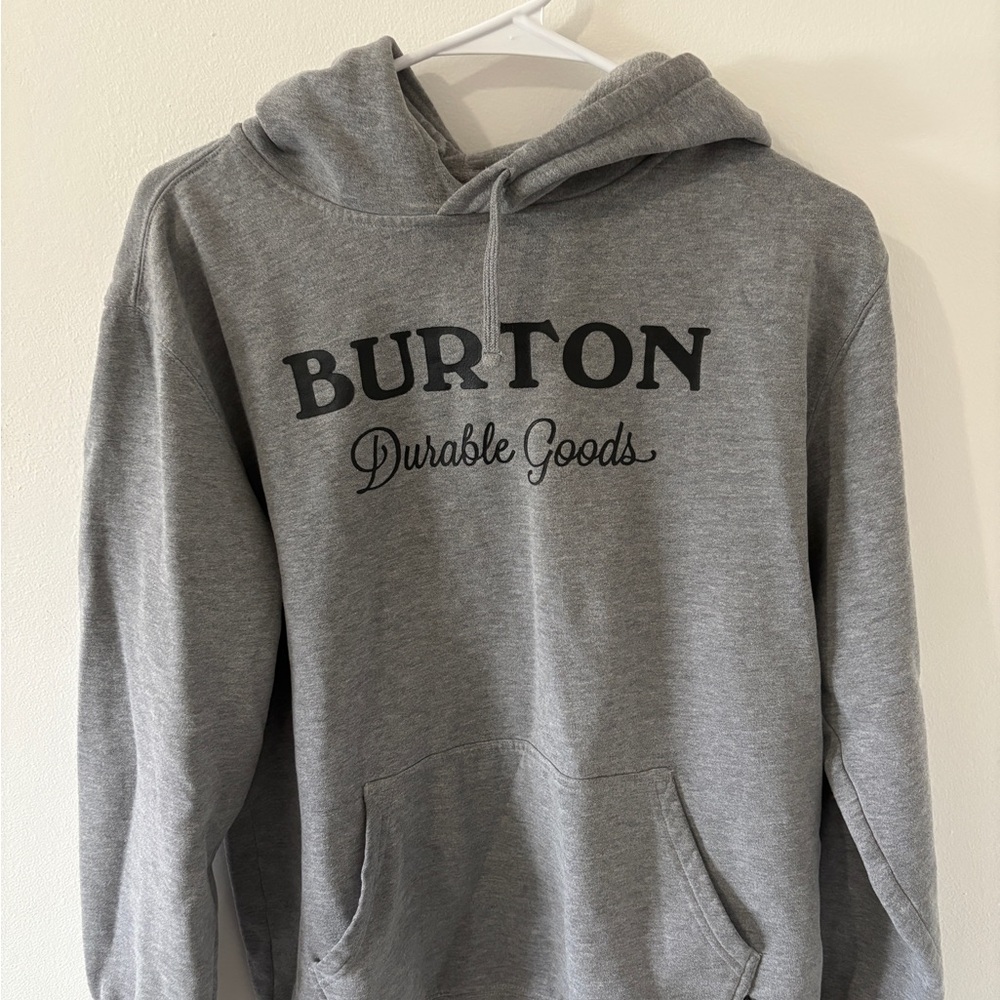 Burton Gray Sweater Cozy Casual Style